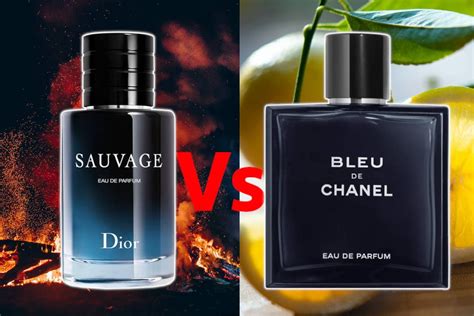 blue by channel vs dior|bleu chanel vs Dior sauvage.